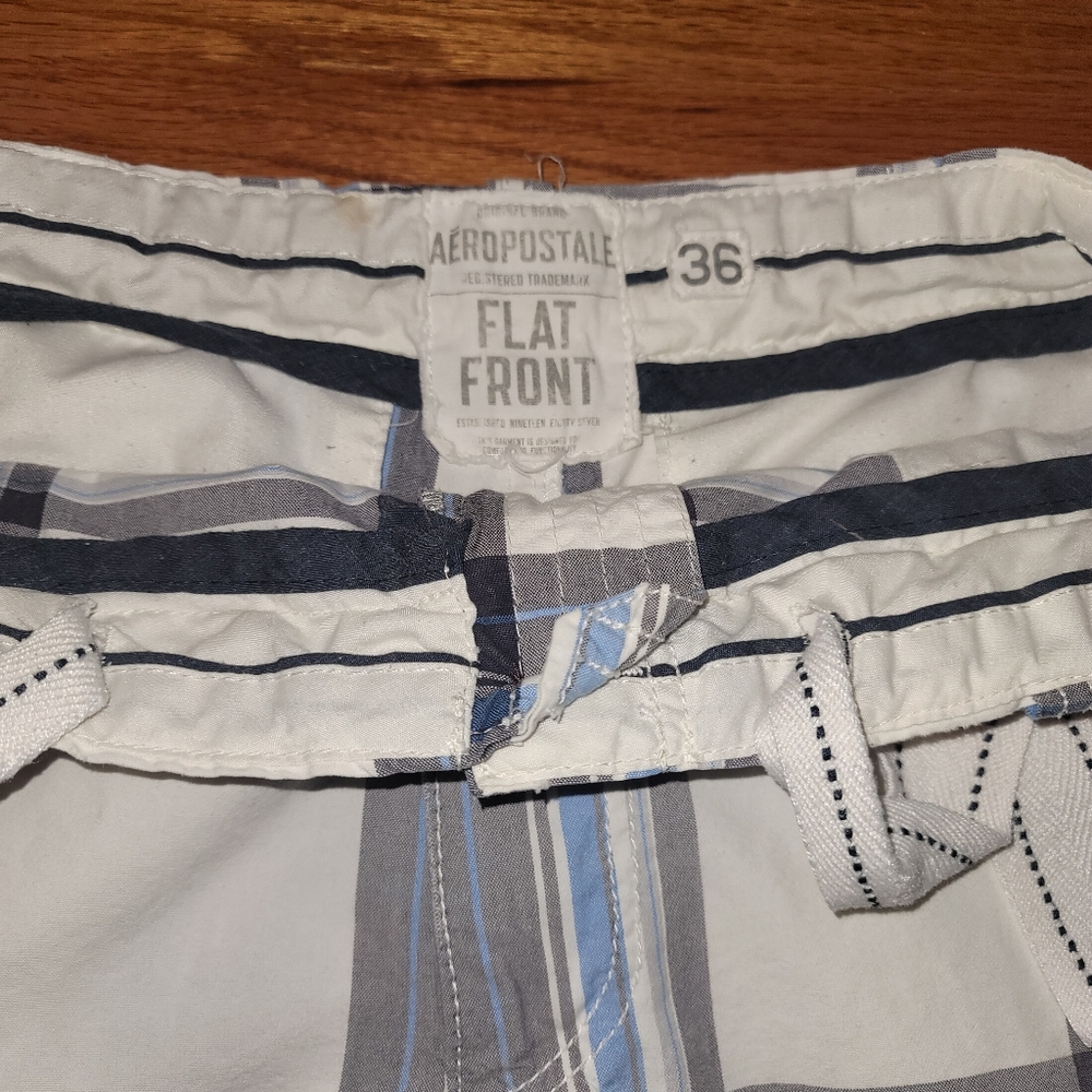 Aeropostale Flat Front Drawstring Shorts - image 3
